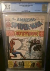 The Amazing Spider-Man #13 (Marvel Comics  1964)  CGC 3.5 OW/W Pq. 1st App Myste