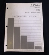 1993 Toyota T100 Truck Air Conditioner Installation Manual Guide Book VCK101L