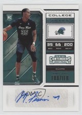 2018 Panini Contenders Draft Picks College Ticket Melvin Frazier Jr #88 Auto 5w7