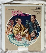 The Pink Panther CED Vinyl 1981 SelectaVision VideoDisc RCA 01405