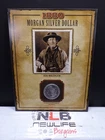 1880 BU/UNC Morgan Silver Dollar PCS LEGENDS OF THE WEST WYATT EARP