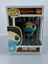 Funko POP! Games Mortal Kombat Sub-Zero #536 Vinyl Figure DAMAGED BOX SEE PICS