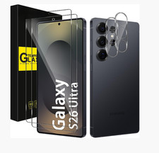Glass Screen Protector For Samsung Galaxy S26 Ultra S25 Camera Lens A26 A17 A16