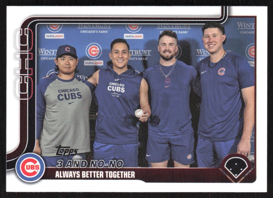 2025 Topps Series 2 Base Always Better Together 3 and No-No