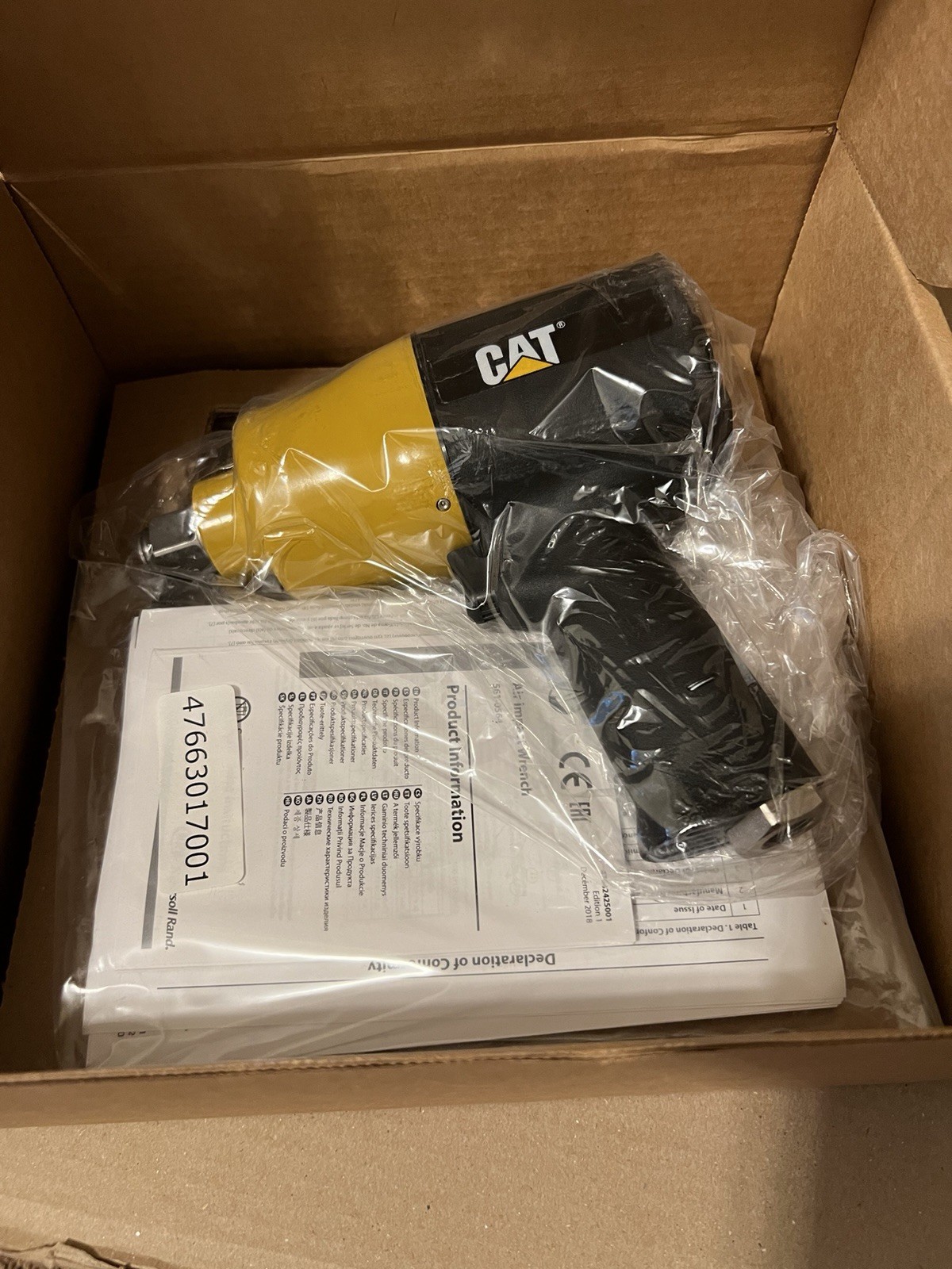 CAT Labeled  Ingersoll Rand 3/4&rdquo; Impact Gun ***NEW*** 561-