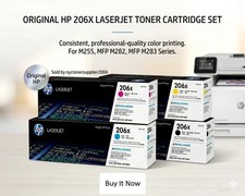 Genuine HP 206X Toner Multi Pack 5,6,8,13 Cartridges W2110X W2111X W2112X W2113X