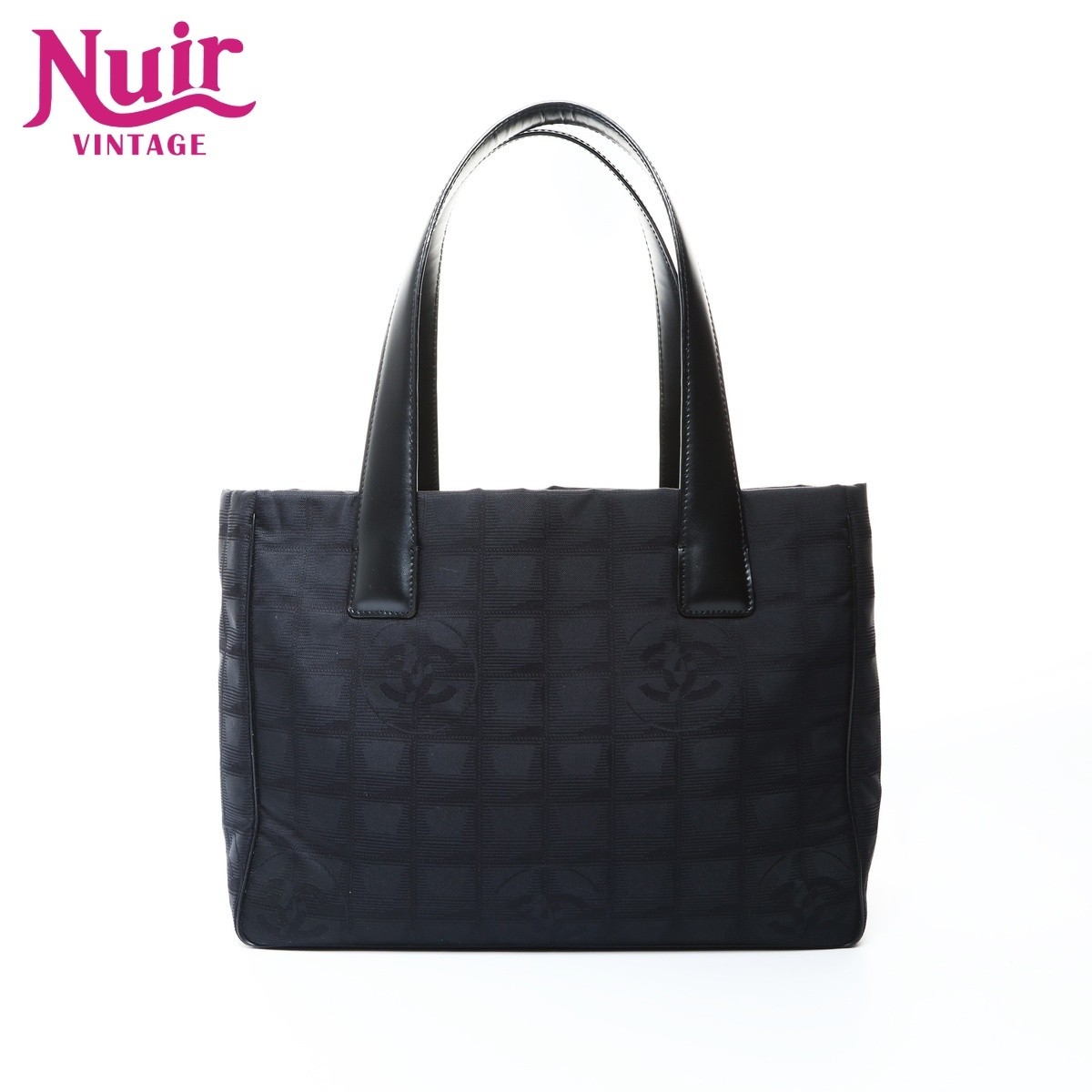 Chanel CHANEL Shoulder Bag No. 8 2003 2004 New Travel Line Black-image