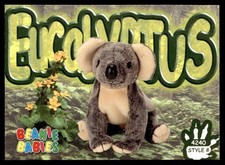 1999 Beanie Babies 2nd Edition Series 4 Eucalyptus the Koala  180
