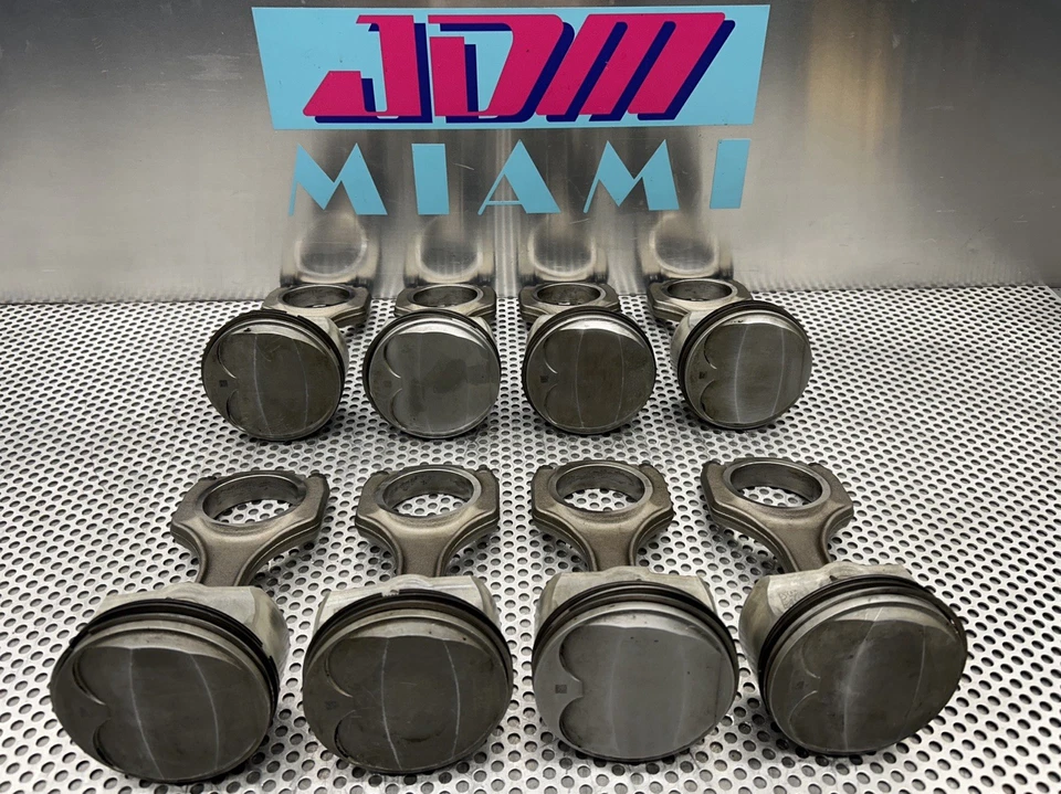 BMW M3 S65 V8 2008-2013 pistones de motor de 4,0 L + bielas E90 E92 E93 OEM Foto 4 de 4