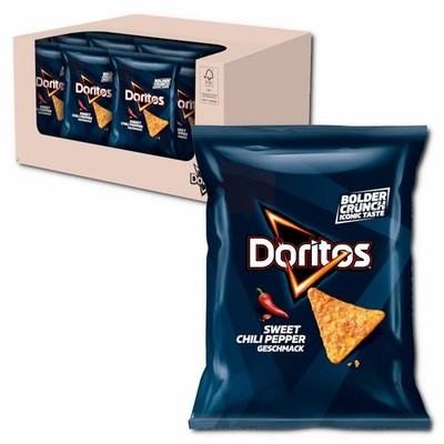 (21,11 /1kg) Doritos Sweet Chili Pepper, Tortilla Chips, 20 Beutel je 44g