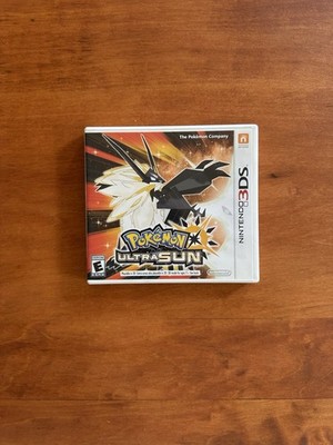 Pokemon Ultra Sun (Nintendo 3DS) MINT Case & Manual Only NO GAME
