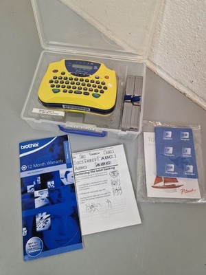 Etikettendrucker Brother P Touch PT-65 Beschriftung Etikettierung Hand Tragbar Etiketten
