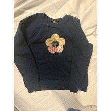 Upcycled Hand Embroidered Sweatshirt
