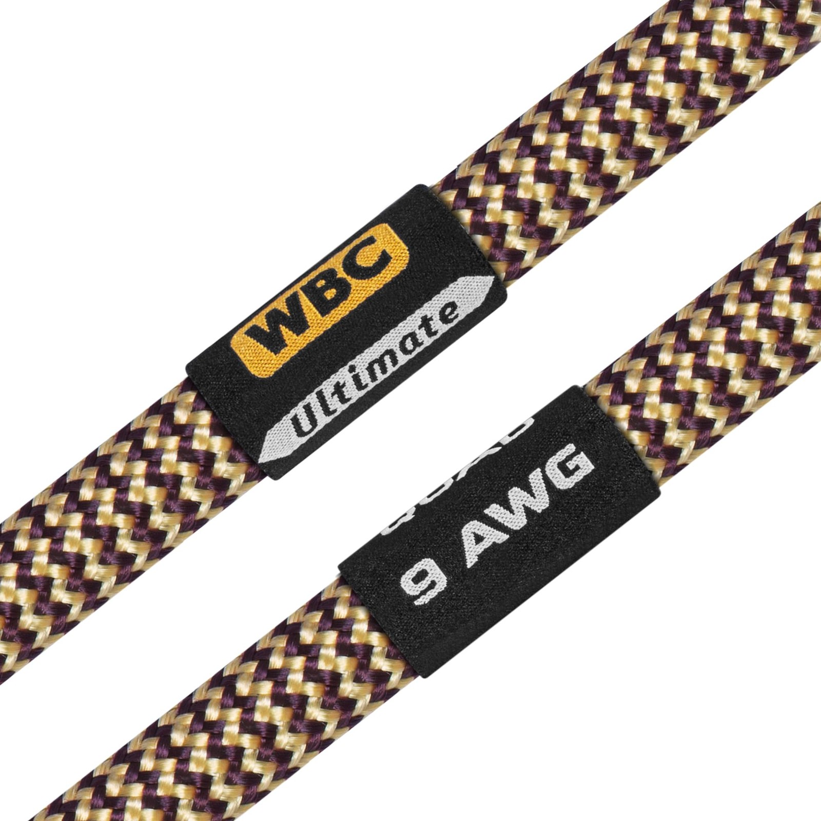 25 Foot Ultimate - 9 AWG - Ultra-Pure OFC - Audiophile HiFi Speaker Cable Pair