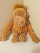 The Farmers Brand  ORANGUTAN Brown Monkey Soft Plush Toy 9" Stuffed Animal  76