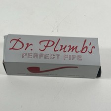 Dr Plumbs Perfect Pipe Boxed Smoking Tobacco England Gift Collectible Collectors
