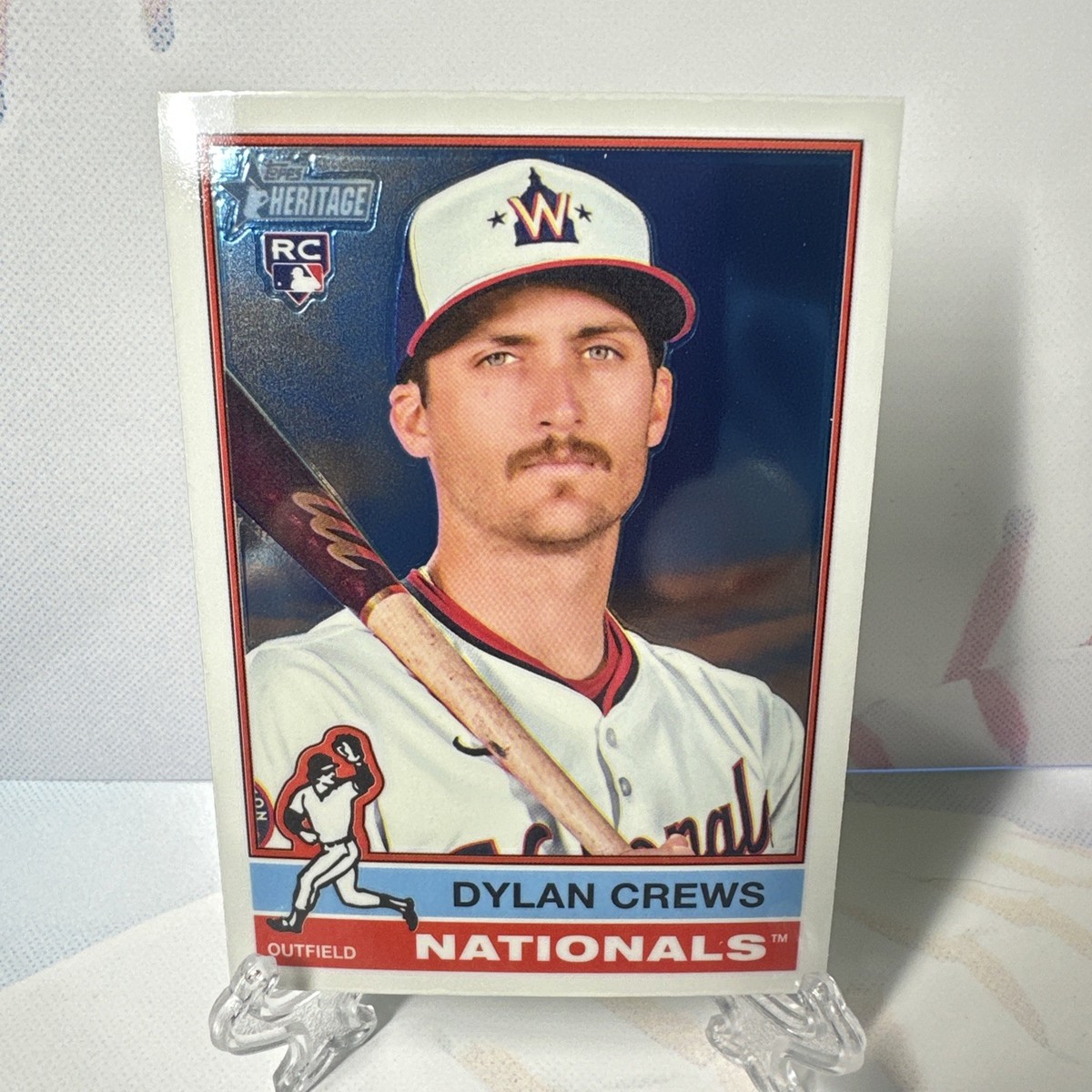 2025 Topps Heritage Dylan Crews Chrome | eBay