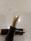 Vintage Pelikan 400 in Tortoiseshell Brown & Gold 14c 585 Oblique Med Gold Nib — photo 3