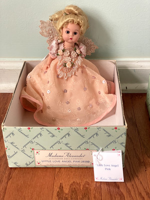 Madame Alexander  Little Love Angel   Pink  #28350   Rare, & never used so LN