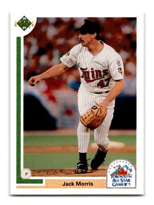 Jack Morris 1991 Upper Deck Final Edition #80F Minnesota Twins NM-MINT