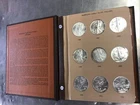 American Eagle Silver Dollars – 22 Coin Set (1986–2021) with Dansco Album #3