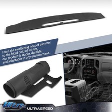 Fit For 07-14 Cadillac Escalade Soft Tpe Dash Board Defrost Vent Cover Cap Bezel