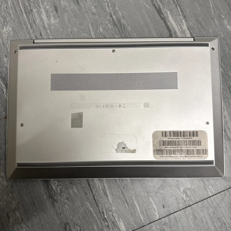 HP Probook 635 Aero G8 Ryzen 5 5600U 2.3GHz 8GB 256GB 13.3" FHD Spares or Repair - Image 4 of 4