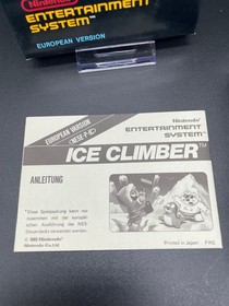Ice Climber -Nintendo NES- OVP/Bienengr&auml;ber/Small Box- European Version - TOP