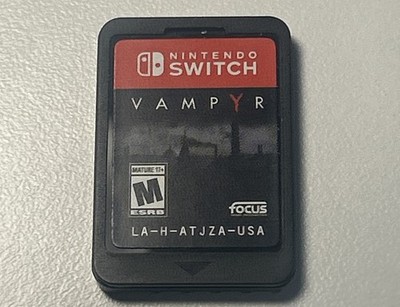 Vampyr Nintendo Switch Tested Authentic Cartridge Only Great Condition