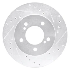 For Nissan Quest 93-02 Brake Rotor DFC Premium Drilled & Slotted Front Passenger
