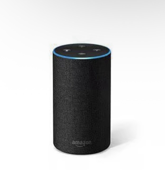 Amazon Echo (2nd Generation) Smart Assistant - Charcoal Fabric for