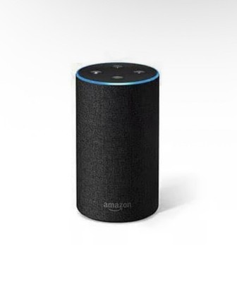 Amazon Echo (2nd Generation) Smart Assistant - Charcoal Fabric for