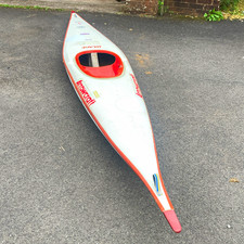 Arrowcraft Image Single Seat Kayak/Canoe White & Red