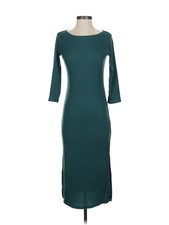 Uniqlo Women Green Casual Dress XS