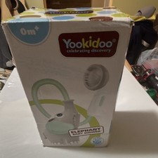 Yookidoo Elephant Baby Shower Baby Bathing Accessory Green White