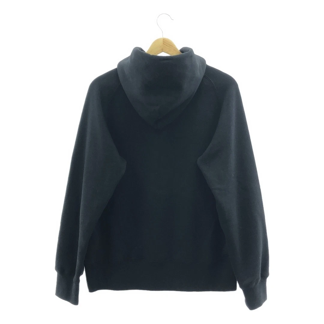 Felpa con cappuccio Sacai 2025SS WTAPS stampa floccata doppio tocco Flocky 2 nera uomo usata KLDR 0