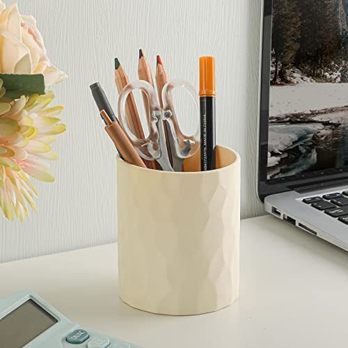  Pen Holder Silicone Pencil Holder for Desk, Waterproof Pencil Cups Desk 