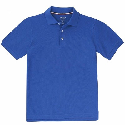 royal blue uniform polo