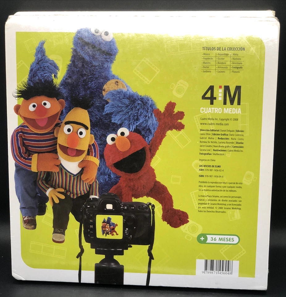 Plaza Sesamo Los Oficios de Elmo Cuando Crezca Sera Fotografo Book - Image 2 of 4