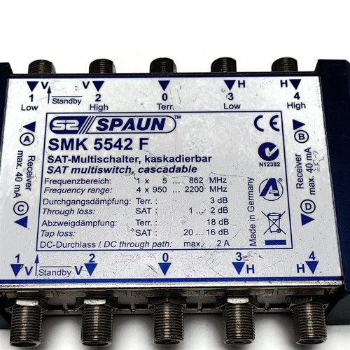 Spaun SMK 5542F Satellite Multi Switch. Made in Germany - Picture 7 of 7