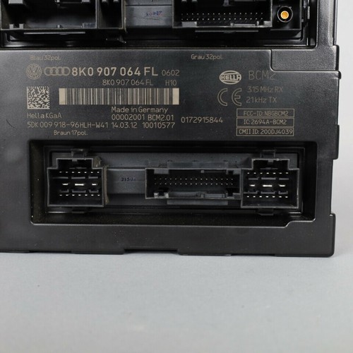 2013-2016 Audi A4 A5 S4 S5 Q5 Body Control Module BCM OEM Used - Picture 10 of 12