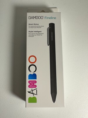 BAMBOO Fineline Smart Stylus 3rd Generation Black CS610CK NEW | eBay 