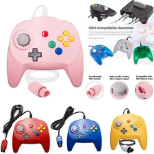 For Nintendo 64 N64 Controller Joystick Gamepad Wired Video Game Console Joypad