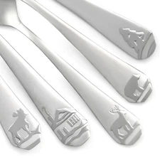 Cambridge WOOD LODGE MULTI SAND Stainless Cabela's Silverware CHOICE Flatware