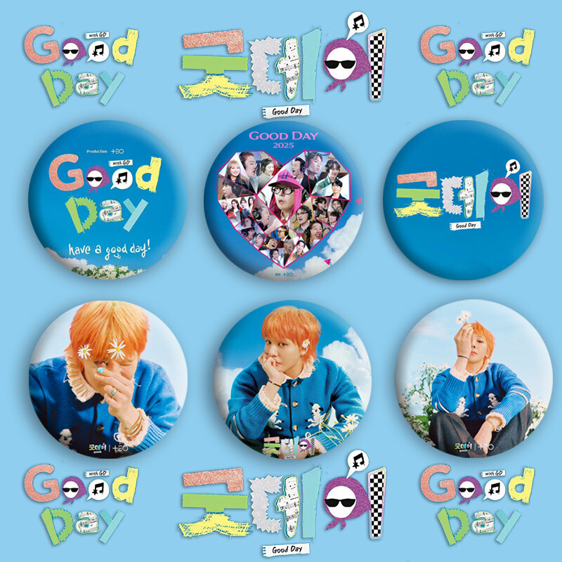 Kpop G-Dragon GOOD DAY BIGBANG Cute Chest Pins Round Badge GD | eBay Kpop G-Dragon GOOD DAY BIGBANG Cute Chest Pins Round Badge GD | eBay