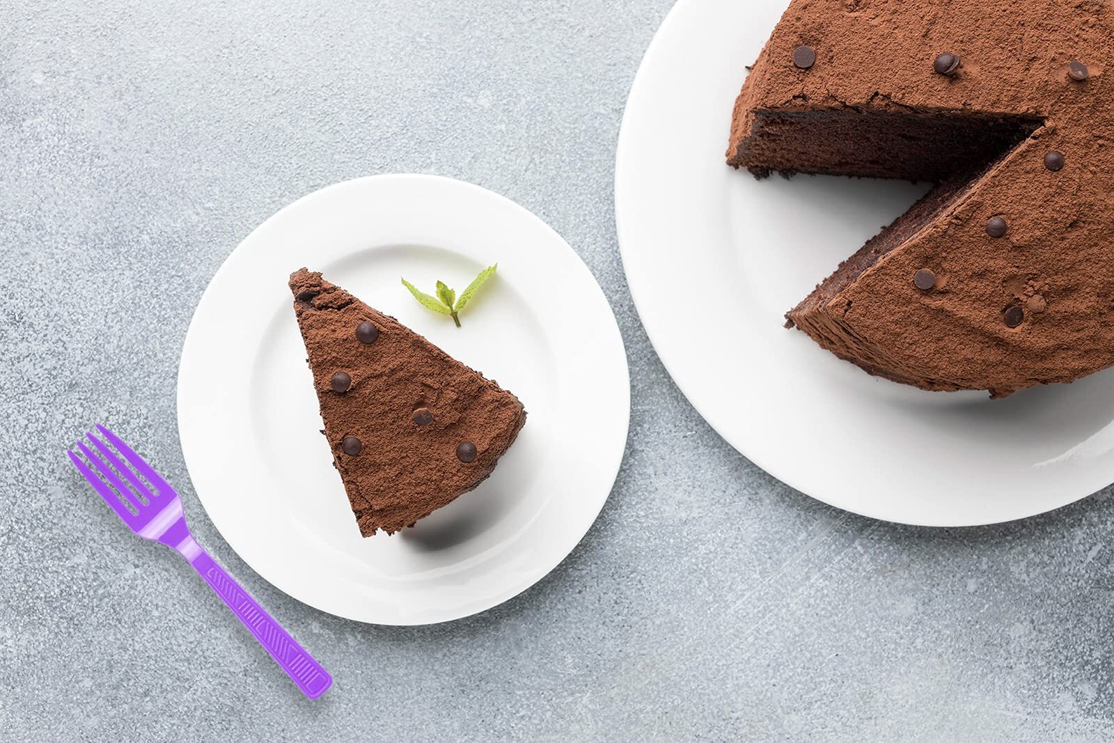 Plastic Cutlery Set Purple Plastic Silverware Sets For Parties 96 Piece Bulk Hea