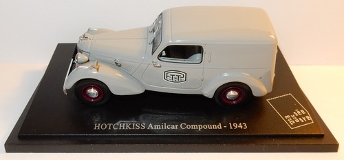 UNIVERSAL HOBBIES HOTCHKISS AMILCAR COMPOUND 1943 POSTES POSTE PTT 1/43 NEUF - Foto 1 di 5