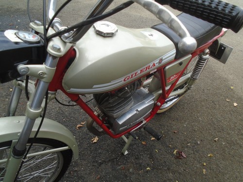 CLASSIC GILERA TOURING 50 MOTORCYCLE MOPED 1972 UK REG FULL V5 HISTORIC ON ROAD - Picture 5 of 16