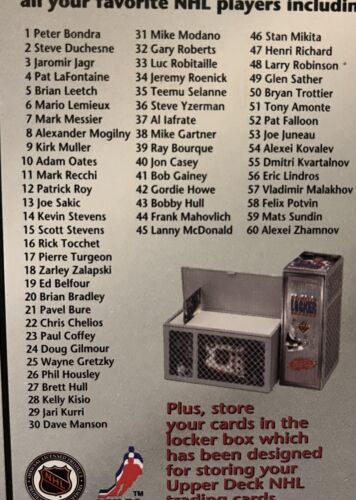 Set Hockey Upper Deck All-Star Locker Series 1992-93 (60 carte) GORDIE HOWE - Foto 2 di 5