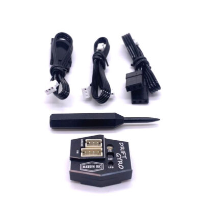 Reef R/C Black Drift Gyro for 1/10 and Mini Scale RC Drift Cars SEHREEFS142